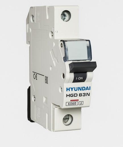 فیوز مینیاتوری سه فاز 25 آمپر هیوندای مدل HGD 63N